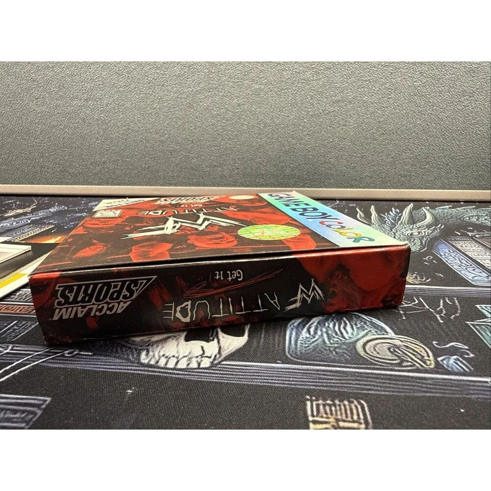 WWF Attitude (Game Boy Color | GBC) Authentic Box And Inserts Only NO GAME